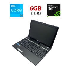 Ноутбук Acer Pakard TM83 / 15.6" (1366x768) TN / Intel Core i3-350M (2 (4) ядра по 2.26 GHz) / 6 GB DDR3 / 320 GB HDD / nVidia GeForce GT 320M, 1 GB DDR3, 128-bit / WebCam