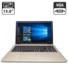 Ноутбук Asus R541N / 15.6" (1366x768) TN / Intel Celeron N3350 (2 ядра по 1.1 - 2.4 GHz) / 4 GB DDR3 / 500 GB HDD / Intel HD Graphics 500 / WebCam