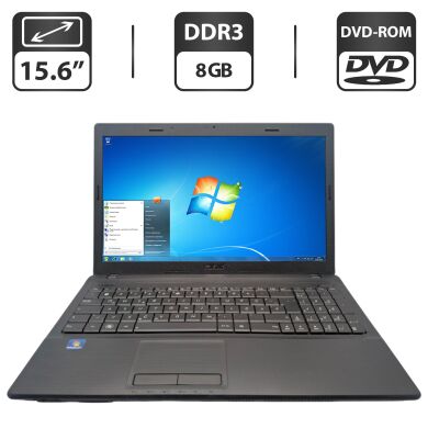 Ноутбук Asus X54C / 15.6" (1366x768) TN / Intel Pentium B960 (2 ядра по 2.2 GHz) / 8 GB DDR3 / 500 GB HDD / Intel HD Graphics / WebCam / DVD-ROM Ноутбук Asus X54C / 15.6" (1366x768) TN / Intel Pentium B960 (2 ядра по 2.2 GHz) / 8 GB DDR3 / 500 GB HDD / Intel HD Graphics / WebCam / DVD-ROM