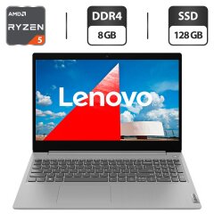 Ноутбук Б-клас Lenovo IdeaPad 330S-15ARR / 15.6" (1920x1080) IPS / AMD Ryzen 5 2500U (4 (8) ядра по 2.0 - 3.6 GHz) / 8 GB DDR4 / 128 GB SSD / AMD Radeon Vega 8 Graphics / WebCam / Card Reader