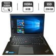 Ноутбук Б-класс Lenovo ThinkPad T460s / 14" (1920x1080) IPS Touch / Intel Core i5-6300U (2 (4) ядра по 2.4 - 3.0 GHz) / 8 GB DDR4 / 256 GB SSD / Intel HD Graphics 520 / WebCam