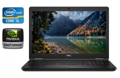 Ноутбук Dell Latitude 5591 / 15.6" (1920x1080) IPS / Intel Core i5-8400H (4 ядра по 2.5 - 4.2 GHz) / 16 GB DDR4 / 512 GB SSD / nVidia GeForce MX130, 2 GB GDDR5, 64-bit / WebCam / HDMI