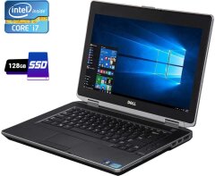 Ноутбук Dell Latitude E6430 / 14" (1366x768) TN / Intel Core i7-3520M (2 (4) ядра по 2.9 - 3.6 GHz) / 4 GB DDR3 / 128 GB SSD / Intel HD Graphics 4000 / WebCam