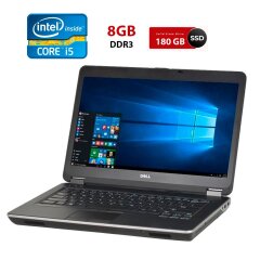 Ноутбук Dell Latitude E6440 / 14" (1600x900) TN / Intel Core i5-4300M (2 (4) ядра по 2.6 - 3.3 GHz) / 8 GB DDR3 / 180 GB SSD / AMD Radeon HD 8690M, 2 GB GDDR5, 64-bit / WebCam