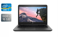 Ноутбук HP zBook 14u G4 / 14" (1920x1080) IPS / Intel Core i7-7500U (2 (4) ядра по 2.7 - 3.5 GHz) / 16 GB DDR4 / 480 GB SSD / AMD Radeon R7 M350, 2 GB DDR3, 128-bit / WebCam / Fingerprint / Windows 10