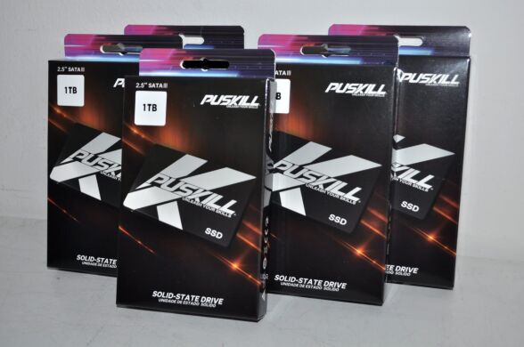 Новый твердотельный накопитель SSD Puskill PSSD0123070300966 / 2.5" / 1000 GB TLC / SATA III