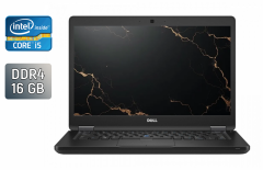 Ультрабук Dell Latitude 5480 / 14" (1366x768) TN / Intel Core i5-7300U (2 (4) ядра по 2.6 - 3.5 GHz) / 16 GB DDR4 / 240 GB SSD / Intel HD Graphics 520 / WebCam / SIM