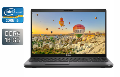 Ультрабук Dell Latitude 5500 / 15.6" (1920x1080) IPS / Intel Core i5-8265U (4 (8) ядра по 1.6 - 3.9 GHz) / 16 GB DDR4 / 480 GB SSD / Intel UHD Graphics 620 / WebCam / HDMI / Windows 10