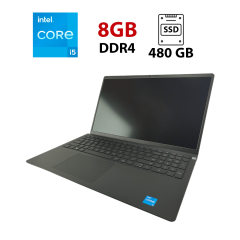 Ультрабук Dell Vostro 3530 / 15.6" (1920x1080) IPS / Intel Core i5-1345U (10 (12) ядер по 3.5 - 4.7 GHz) / 8 GB DDR4 / 480 GB SSD / Intel Iris Xe Graphics / WebCam