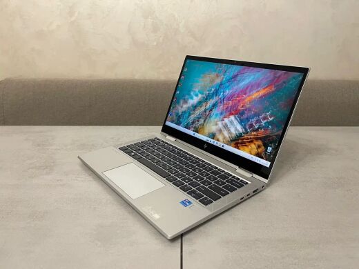 Ультрабук-трансформер HP EliteBook x360 830 G8 / 13.3" (1920x1080) IPS Touch / Intel Core i7-1165G7 (4 (8) ядра по 2.8 - 4.7 GHz) / 16 GB DDR4 / 512 GB SSD M.2 / Intel Iris Xe Graphics / WebCam / HDMI