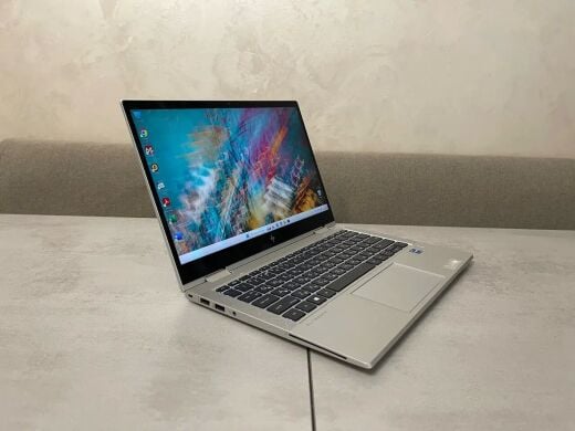 Ультрабук-трансформер HP EliteBook x360 830 G8 / 13.3" (1920x1080) IPS Touch / Intel Core i7-1165G7 (4 (8) ядра по 2.8 - 4.7 GHz) / 16 GB DDR4 / 512 GB SSD M.2 / Intel Iris Xe Graphics / WebCam / HDMI