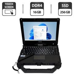 Захищений нетбук-трансформер Getac V110 G5 / 11.6" (1920x1080) IPS Touch / Intel Core i5-8265U (4 (8) ядра по 1.6 - 3.9 GHz) / 16 GB DDR4 / 256 GB SSD / Intel UHD Graphics / WebCam / Стилус / LTE / Windows 11 Pro