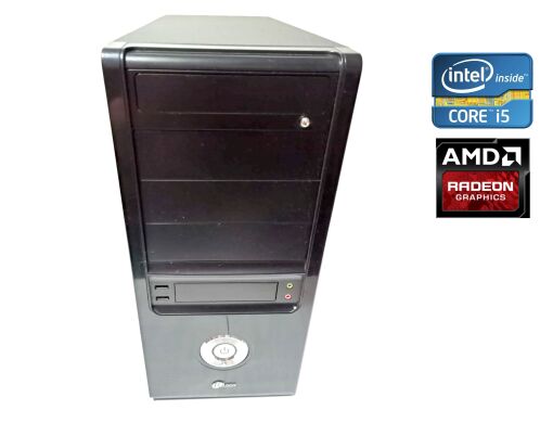 ПК ProLogix Tower / Intel Core i5-2400 (4 ядра по 3.1 - 3.4 GHz) / 8 GB DDR3 / 500 GB HDD / AMD Radeon HD 5670, 1 GB GDDR5, 128-bit / 460W ПК ProLogix Tower / Intel Core i5-2400 (4 ядра по 3.1 - 3.4 GHz) / 8 GB DDR3 / 500 GB HDD / AMD Radeon HD 5670, 1 GB GDDR5, 128-bit / 460W