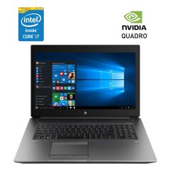 Мобильная рабочая станция Б-класс HP ZBook 15 G6 / 15.6" (1920x1080) IPS / Intel Core i7-9850H (6 (12) ядер по 2.6 - 4.6 GHz) / 32 GB DDR4 / 512 GB SSD NVMe / nVidia Quadro RTX 3000, 6 GB GDDR6, 192-bit / WebCam / Win 11 Pro