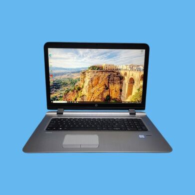 Ігровий ноутбук Б-клас HP ProBook 470 G3 / 17.3" (1920x1080) IPS / Intel Core i7-6500U (2 (4) ядра по 2.5 - 3.1 GHz) / 8 GB DDR4 / 480 GB SSD / AMD Radeon R7 M340, 2 GB DDR3, 64-bit / WebCam / DVD-ROM / Win 10 Pro
