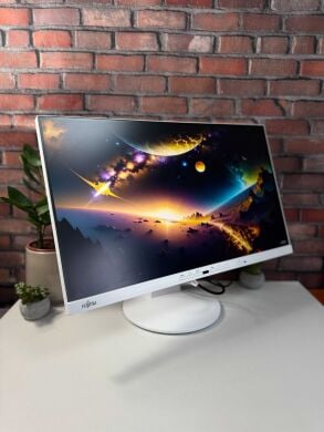 Монітор Fujitsu P24-9T / 24" (1920x1080) IPS / VGA, HDMI, DisplayPort, USB-Type-C, USB-Hub, Audio / Вбудовані колонки 2x 2W / VESA 100x100 Монітор Fujitsu P24-9T / 24" (1920x1080) IPS / VGA, HDMI, DisplayPort, USB-Type-C, USB-Hub, Audio / Вбудовані колонки 2x 2W / VESA 100x100
