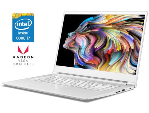 Ігровий ультрабук Б-клас Acer ConceptD CM515-51 / 15.6" (3840x2160) IPS / Intel Core i7-8705G (4 (8) ядра по 3.1 - 4.1 GHz) / 16 GB DDR4 / 512 GB SSD / AMD Radeon RX Vega M GL, 4 GB HBM2, 1024-bit / WebCam