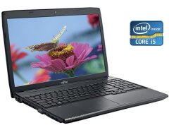 Ноутбук Fujitsu LifeBook A544 / 15.6" (1366x768) TN / Intel Core i5-4210M (2 (4) ядра по 2.6 - 3.2 GHz) / 8 GB DDR3 / 256 GB SSD / Intel HD Graphics 4600 / WebCam / DVD-ROM / Win 10 Pro
