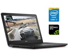 Ігровий ноутбук Dell Inspiron 15-7559 / 15.6" (1920x1080) IPS / Intel Core i7-6700HQ (4 (8) ядра по 2.6 - 3.5 GHz) / 16 GB DDR3 / 480 GB SSD / nVidia GeForce GTX 960M, 4 GB GDDR5, 128-bit / WebCam / Win 10 Pro
