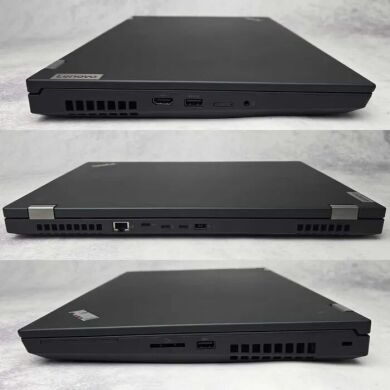 Мобильная рабочая станция Lenovo ThinkPad P15 Gen 1 / 15.6" (1920x1080) IPS / Intel Core i7-10850H (6 (12) ядер по 2.7 - 5.1 GHz) / 32 GB DDR4 / 512 GB SSD M.2 / nVidia Quadro RTX 3000, 6 GB GDDR6, 192-bit / WebCam / Win 10 Pro