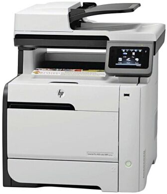 МФУ HP LaserJet Pro 400 color MFP M475dw / Лазерная цветная печать / 600x600 dpi / A4 / 20 стр/мин / USB 2.0, Ethernet / Дуплекс / WiFi