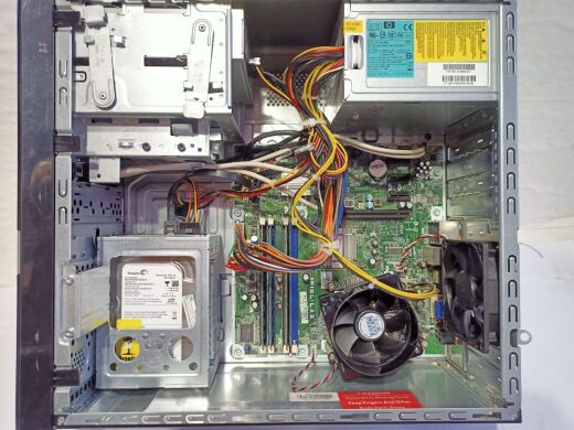 ПК HP Pro 3120 Tower / Intel Core 2 Quad Q8300 (4 ядра по 2.5 GHz) / 6 GB DDR3 / 160 GB HDD / Intel GMA Graphics 4500 / DVD-RW ПК HP Pro 3120 Tower / Intel Core 2 Quad Q8300 (4 ядра по 2.5 GHz) / 6 GB DDR3 / 160 GB HDD / Intel GMA Graphics 4500 / DVD-RW