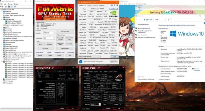 Мобильная рабочая станция Fujitsu Celsius H760 / 15.6" (1920x1080) IPS / Intel Core i7-6820HQ (4 (8) ядра по 2.7 - 3.6 GHz) / 32 GB DDR4 / 1000 GB SSD / nVidia Quadro M2000M, 4 GB GDDR5, 128-bit / WebCam / Win 10 Pro