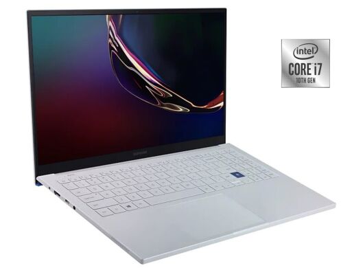 Ультрабук Samsung Galaxy Book Ion Silver NP950XCJ-K02US / 15.6" (1920x1080) IPS / Intel Core i7-10510U (4 (8) ядра по 1.8 - 4.9 GHz) / 16 GB DDR4 / 512 GB SSD / Intel UHD Graphics / WebCam Ультрабук Samsung Galaxy Book Ion Silver NP950XCJ-K02US / 15.6" (1920x1080) IPS / Intel Core i7-10510U (4 (8) ядра по 1.8 - 4.9 GHz) / 16 GB DDR4 / 512 GB SSD / Intel UHD Graphics / WebCam