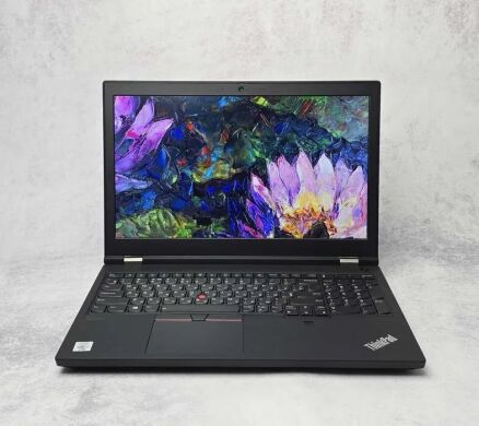 Мобильная рабочая станция Lenovo ThinkPad P15 Gen 1 / 15.6" (1920x1080) IPS / Intel Core i7-10850H (6 (12) ядер по 2.7 - 5.1 GHz) / 32 GB DDR4 / 512 GB SSD M.2 / nVidia Quadro RTX 3000, 6 GB GDDR6, 192-bit / WebCam / Win 10 Pro