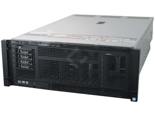 Сервер Dell PowerEdge R930 4U 4SFF / 4x Intel Xeon E7-8880 v4 (22 (44) ядра по 2.2 - 3.3 GHz) / 1024 GB DDR4 / 2x 900 GB HDD / Matrox G200 Graphics / 4x 1100W