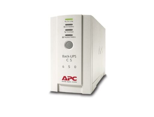 ДБЖ APC Back-UPS 650 CS (BK650EI) / 230 V / 650 V&middot;А / 400W / 4 виходи / RS-232 / Без АКБ
