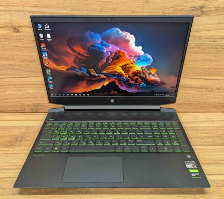 Ігровий ноутбук HP Pavilion Gaming 15-ec2021nr / 15.6" (1920x1080) IPS / AMD Ryzen 5 5600H (6 (12) ядер по 3.3 - 4.2 GHz) / 16 GB DDR4 / 512 GB SSD / nVidia GeForce GTX 1650, 4 GB GDDR5, 128-bit / WebCam / Windows 10