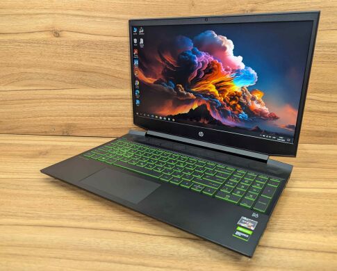 Ігровий ноутбук HP Pavilion Gaming 15-ec2021nr / 15.6" (1920x1080) IPS / AMD Ryzen 5 5600H (6 (12) ядер по 3.3 - 4.2 GHz) / 16 GB DDR4 / 512 GB SSD / nVidia GeForce GTX 1650, 4 GB GDDR5, 128-bit / WebCam / Windows 10