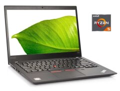 Ультрабук Lenovo ThinkPad T495s / 14" (1920x1080) IPS / AMD Ryzen 5 PRO 3500U (4 (8) ядра по 2.1 - 3.7 GHz) / 16 GB DDR4 / 256 GB SSD M.2 / AMD Radeon Vega 8 Graphics / WebCam / Win 10 Pro