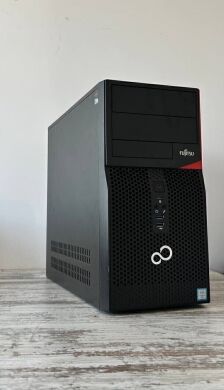 Игровой ПК Fujitsu Tower / Intel Core i7-6700 (4 (8) ядра по 3.4 - 4.0 GHz) / 16 GB DDR4 / 500 GB SSD / AMD Radeon RX 570, 4 GB GDDR5, 256-bit + Windows 10 в подарок