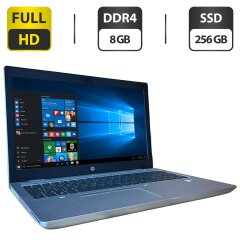 Ноутбук Б-класс HP ProBook 650 G4 / 15.6" (1920x1080) IPS / Intel Core i7-8650U (4 (8) ядра по 1.9 - 4.2 GHz) / 8 GB DDR4 / 256 GB SSD / Intel UHD Graphics 620 / WebCam