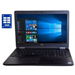 Ноутбук Dell Latitude E5570 / 15.6" (1920x1080) IPS / Intel Core i3-6100U (2 (4) ядра по 2.3 GHz) / 8 GB DDR4 / 128 GB SSD / Intel HD Graphics 520 / WebCam