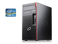 ПК Fujitsu Esprimo P758 E94+ Tower / Intel Core i5-8400 (6 ядер по 2.8 - 4.0 GHz) / 16 GB DDR4 / 120 GB SSD / Intel HD Graphics 630