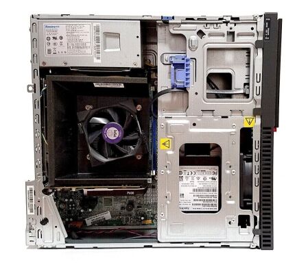 ПК Lenovo ThinkCentre M700 SFF / Intel Core i3-6100 (2 (4) ядра по 3.7 GHz) / 32 GB DDR4 / 256 GB SSD / nVidia Quadro P620, 2 GB GDDR5, 128-bit / Win 10 Home ПК Lenovo ThinkCentre M700 SFF / Intel Core i3-6100 (2 (4) ядра по 3.7 GHz) / 32 GB DDR4 / 256 GB SSD / nVidia Quadro P620, 2 GB GDDR5, 128-bit / Win 10 Home