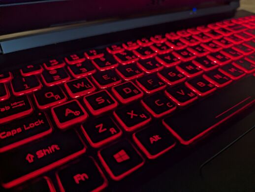 Игровой ноутбук Acer Nitro 5 AN515-57 / 15.6" (1920x1080) IPS / Intel Core i5-11400H (6 (12) ядер по 2.7 - 4.5 GHz) / 16 GB DDR4 / 500 GB SSD / nVidia GeForce GTX 1650, 4 GB GDDR6, 128-bit / WebCam / Windows 10