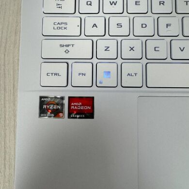 Игровой ноутбук Asus ROG Zephyrus G14 GA402RJ / 14" (2560x1600) IPS / AMD Ryzen 9 6900HS (8 (16) ядер по 3.3 - 4.9 GHz) / 16 GB DDR4 / 512 GB SSD NVMe / AMD Radeon RX 6700S, 8 GB GDDR6, 128-bit / WebCam