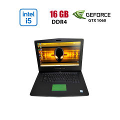 Игровой ноутбук Б-класс Dell Alienware 15 R3 / 15.6" (1920x1080) IPS / Intel Core i5-6300HQ (4 ядра по 2.3 - 3.2 GHz) / 16 GB DDR4 / 256 GB SSD M.2 + 1000 GB HDD / nVidia GeForce GTX 1060, 6 GB GDDR5, 192-bit / WebCam