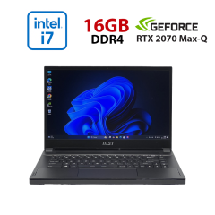 Ігровий ноутбук Б-клас MSI GS66 Stealth 10SF / 15.6" (1920x1080) IPS / Intel Core i7-10750H (6 (12) ядер по 2.6 - 5.0 GHz) / 16 GB DDR4 / 960 GB SSD / nVidia GeForce RTX 2070 Max-Q, 8 GB GDDR6, 256-bit / WebCam