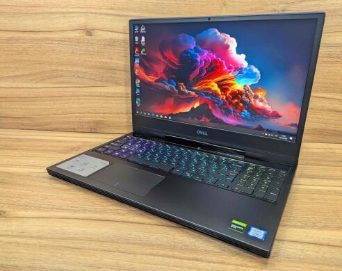 Игровой ноутбук Dell G7 7590 / 15.6" (1920x1080) IPS / Intel Core i7-9750H (6 (12) ядер по 2.6 - 4.5 GHz) / 16 GB DDR4 / 512 GB SSD / nVidia GeForce GTX 1660 Ti, 6 GB GDDR6, 192-bit / WebCam / Windows 10