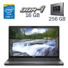 Ігровий ноутбук Dell Precision 3540 / 15.6" (1366x768) TN / Intel Core i7-8565U (4 (8) ядра по 1.8 - 4.6 GHz) / 16 GB DDR4 / 256 GB SSD / AMD Radeon Pro WX 2100, 2 GB GDDR5, 64-bit / WebCam