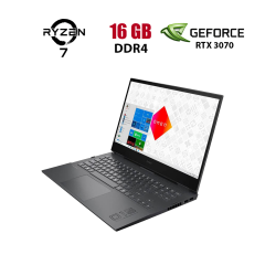 Игровой ноутбук HP Omen 16-C0825NO / 16.1" (1920x1080) IPS / AMD Ryzen 7 5800H (8 (16) ядер по 3.2 - 4.4 GHz) / 16 GB DDR4 / 1000 GB SSD / nVidia GeForce RTX 3070, 8 GB GDDR6, 256-bit / WebCam