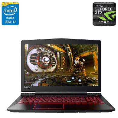 Игровой ноутбук Lenovo Legion Y520-15IKBN / 15.6" (1920x1080) IPS / Intel Core i5-7300HQ (4 ядра по 2.5 - 3.5 GHz) / 8 GB DDR4 / 256 GB SSD / nVidia GeForce GTX 1050, 2GB GDDR5, 128-bit / WebCam 