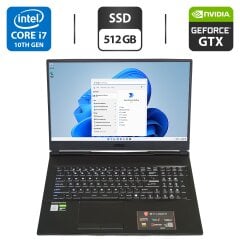 Игровой ноутбук MSI GL75 Leopard / 17.3" (1920x1080) IPS / Intel Core i7-10750H (6 (12) ядер по 2.6 - 5.0 GHz) / 16 GB DDR4 / 512 GB SSD / nVidia GeForce GTX 1660 Ti, 6 GB GDDR6, 192-bit / WebCam