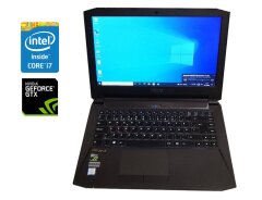 Игровой ноутбук Tuxedo Clevo P641HK / 14" (1920x1080) IPS / Intel Core i7-7700HQ (4 (8) ядра по 2.8 - 3.8 GHz) / 16 GB DDR4 / 512 GB SSD / nVidia GeForce GTX 1050 Ti, 4 GB GDDR5, 128-bit / WebCam / Win 10 Pro Игровой ноутбук Tuxedo Clevo P641HK / 14" (1920x1080) IPS / Intel Core i7-7700HQ (4 (8) ядра по 2.8 - 3.8 GHz) / 16 GB DDR4 / 512 GB SSD / nVidia GeForce GTX 1050 Ti, 4 GB GDDR5, 128-bit / WebCam / Win 10 Pro