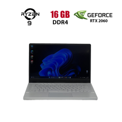 Ігровий ультрабук Б-клас Asus ROG Zephyrus GA401IV-BR9N6 / 14" (1920x1080) IPS / AMD Ryzen 9 4900HS (8 (16) ядер по 3.0 - 4.3 GHz) / 16 GB DDR4 / 480 GB SSD / nVidia GeForce RTX 2060 Max-Q, 6 GB GDDR6, 192-bit
